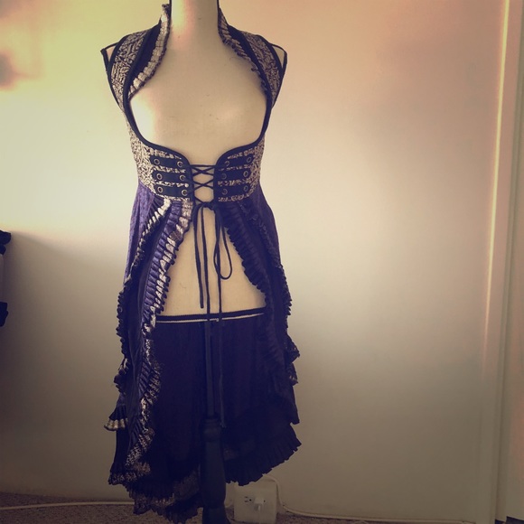 Dresses & Skirts - Steampunk corset dress - new
